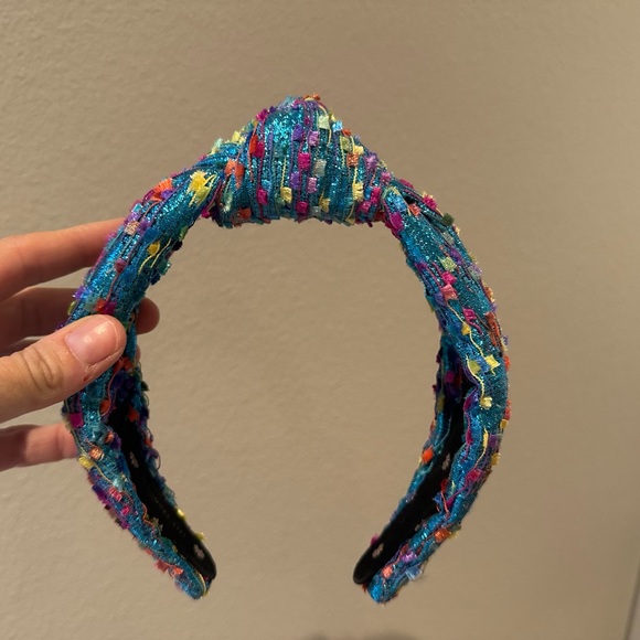 Lele Sadoughi Multicolor Shimmer Headband - Picture 1 of 7